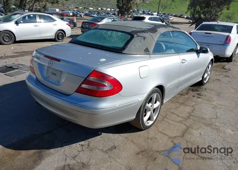 2005 Mercedes-Benz Clk 320 из США, поврежденный, VIN WDBTK65G65T034741